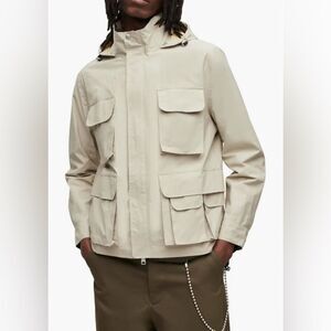 Allsaints Maso Lightweight Tech Water Repellent Jacket size XXL